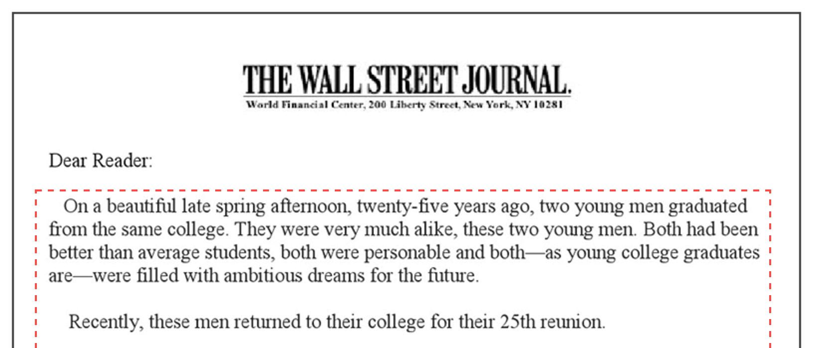 El periódico de Wall Street