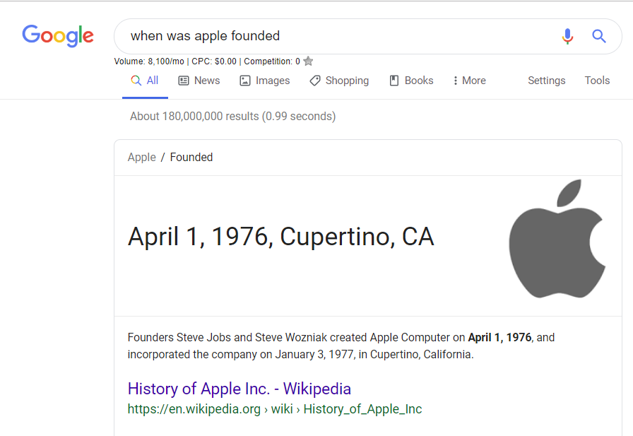 Cuando se fundó Apple