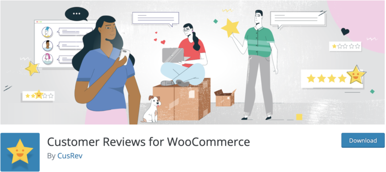 Reseñas de clientes para el complemento WooCommerce