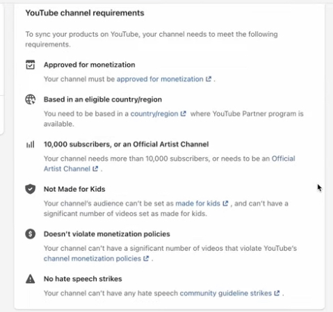 Cómo conectar tu canal de YouTube a Shopify