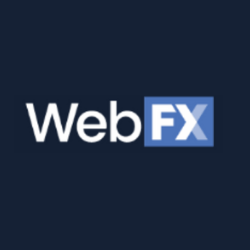 El logotipo de WebFX