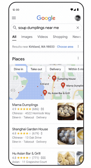Google anuncia 7 actualizaciones de búsqueda local