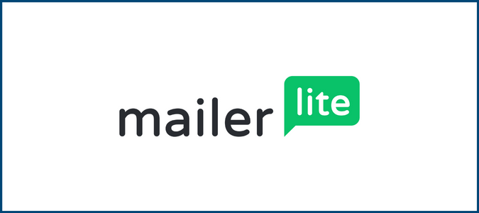 Logotipo de MailerLite para la revisión de Crazy Egg MailerLite