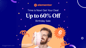 Miniatura de las ventas del sexto aniversario de Elementor