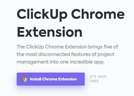 haga clic en la extensión de Chrome