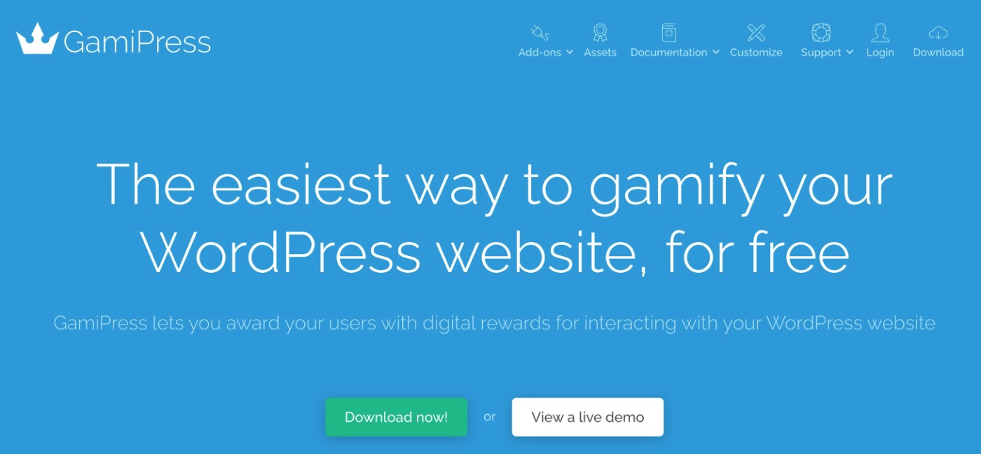Complemento de gamificación de GamiPress WordPress