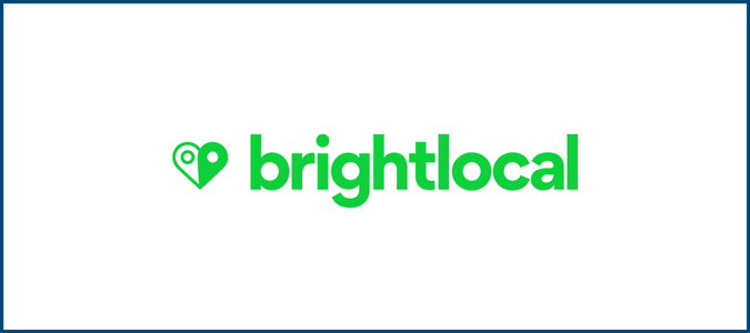 Logotipo de la marca BrightLocal.