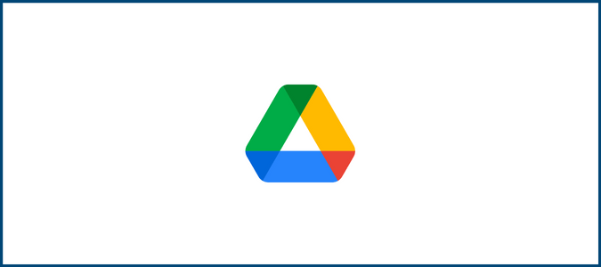 Logotipo de la marca Google Drive.