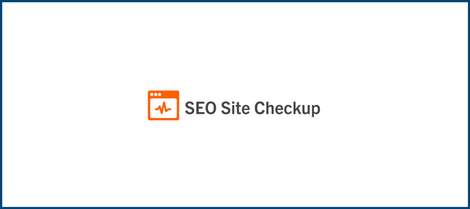 Logotipo de la marca SEO Site Checkup.