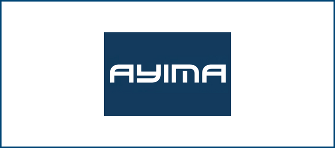 Logotipo de la marca Ayma.