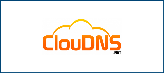 Logotipo de la marca CloudDNS.