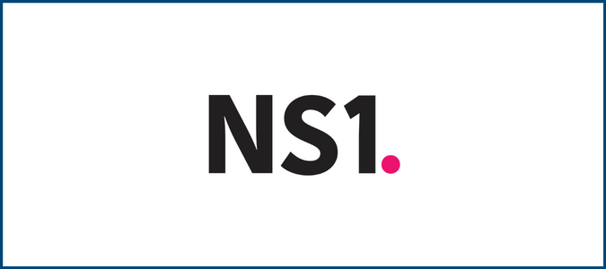 Logotipo de la marca NS1.