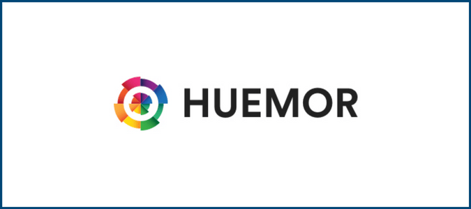 Logotipo de la marca Huemor.