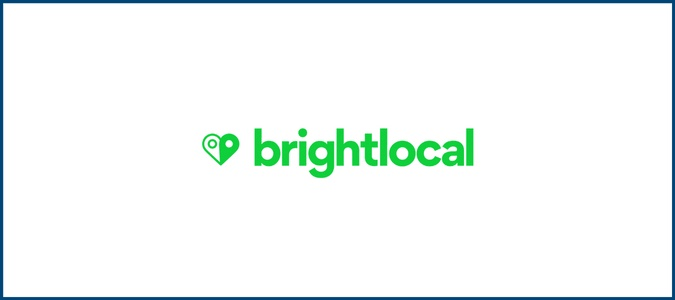 Logotipo de la marca BrightLocal.