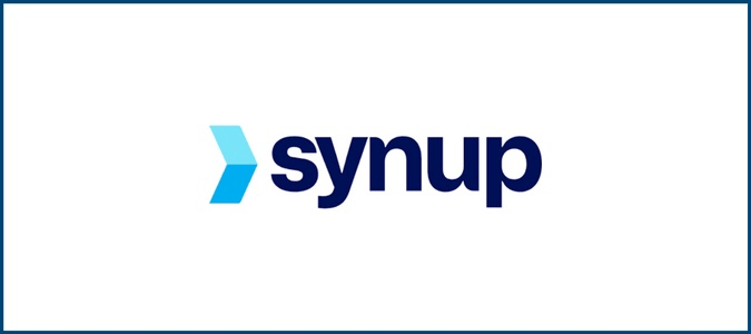 Logotipo de la marca Synup.