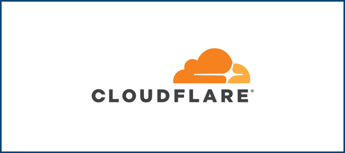 Logotipo de la marca Cloudflare.