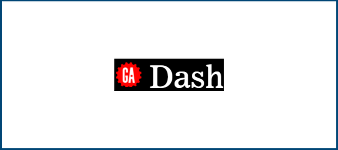 Logotipo de la marca Dash.