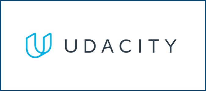 Logotipo de la marca Udacity.