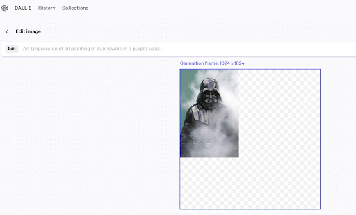 Generador de imágenes de Darth Vader