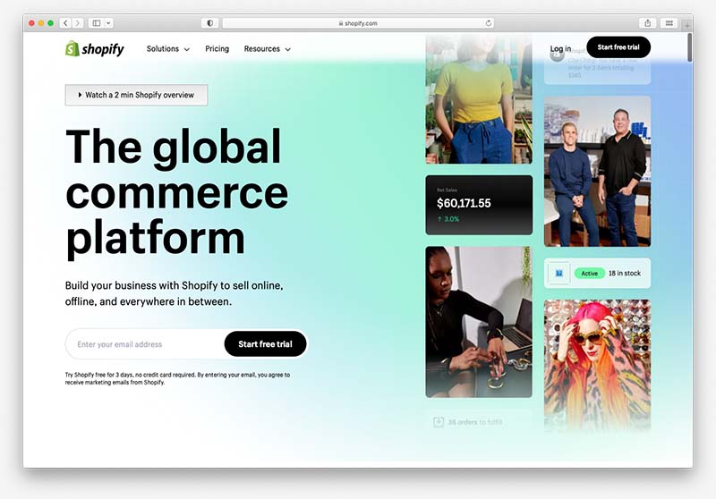 La plataforma Shopify