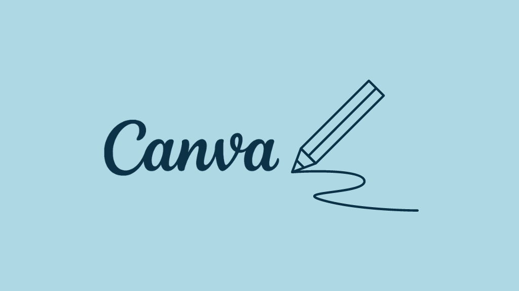 Cómo dibujar en Canva (imagen del logotipo de Canva más lápiz)