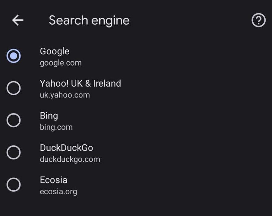 Cómo cambiar el motor de búsqueda predeterminado en Chrome, Edge, Firefox y Safari