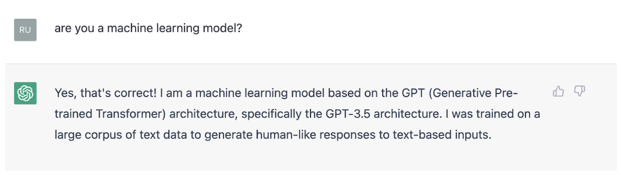 La definición de aprendizaje automático de ChatGPT
