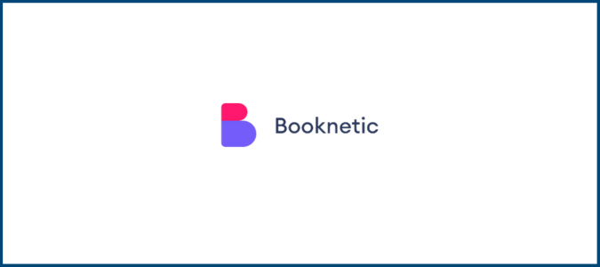 Logotipo de Booknetic para la revisión del plugin de WordPress de Crazy Egg Booknetic.