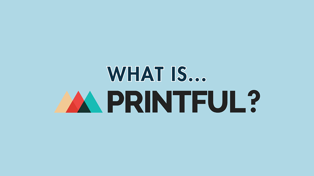 Qué es Printful (imagen de logotipo imprimible)