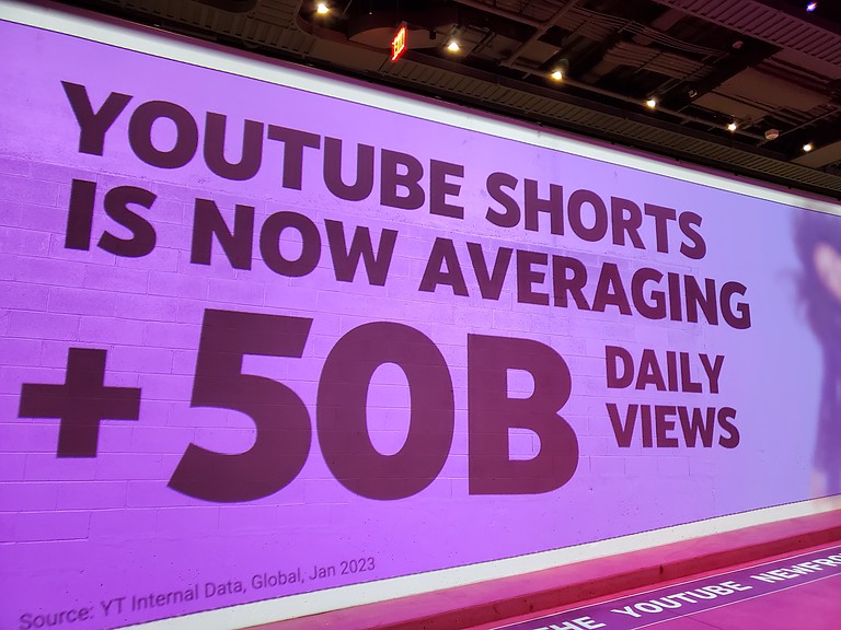 YouTube Shorts ahora tiene un promedio de más de 50 mil millones de visitas diarias