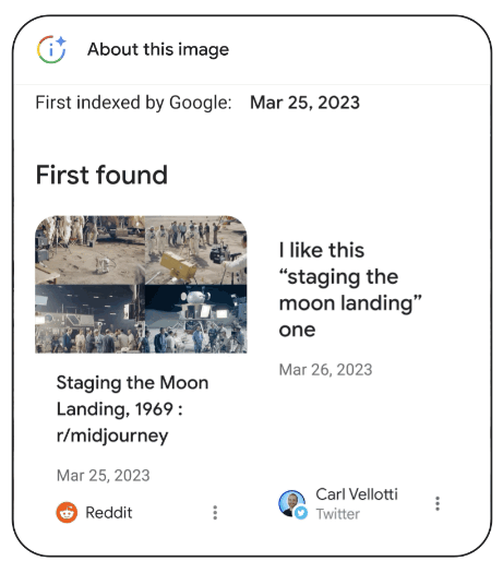 Google está implementando nuevas funciones para mejorar la verificación de imágenes