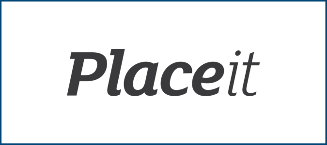 Logotipo de Placeit para la reseña de Crazy Egg Placeit.
