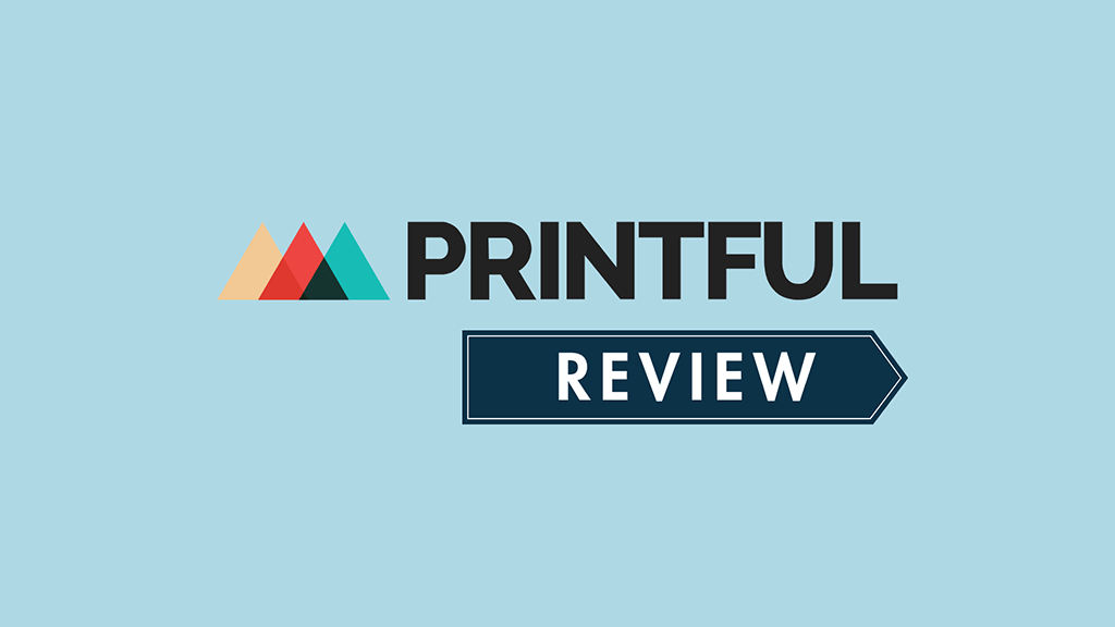 Print Review (Imagen del logo de Printful y un letrero que dice 