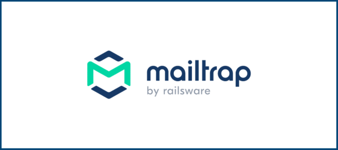 Logotipo de Mailtrap para Crazy Egg Mailtrap Review. 