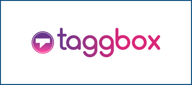 Taggbox logo for Crazy Egg Taggbox review.