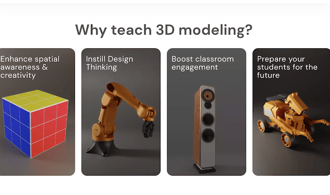 3D modeling benefits list. 
