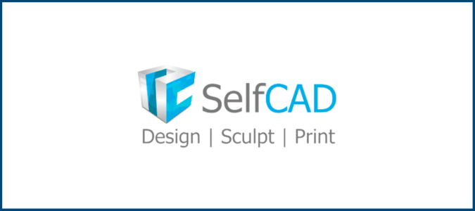 SelfCAD logo for Crazy Egg SelfCAD review. 